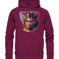 Dualität in uns – Engel & Dämon im Gleichgewicht ???????? - Basic Unisex Hoodie - Bright Lights Arts