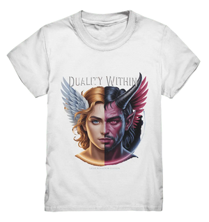 Dualität in uns – Engel & Dämon im Gleichgewicht ???????? - Kids Premium Shirt - Bright Lights Arts