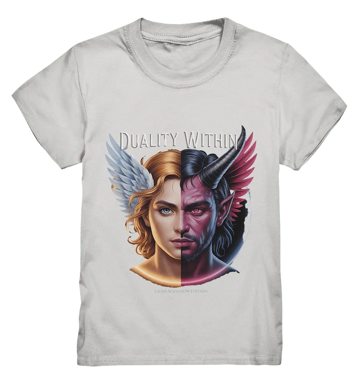Dualität in uns – Engel & Dämon im Gleichgewicht ???????? - Kids Premium Shirt - Bright Lights Arts