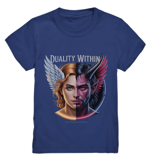 Dualität in uns – Engel & Dämon im Gleichgewicht ???????? - Kids Premium Shirt - Bright Lights Arts
