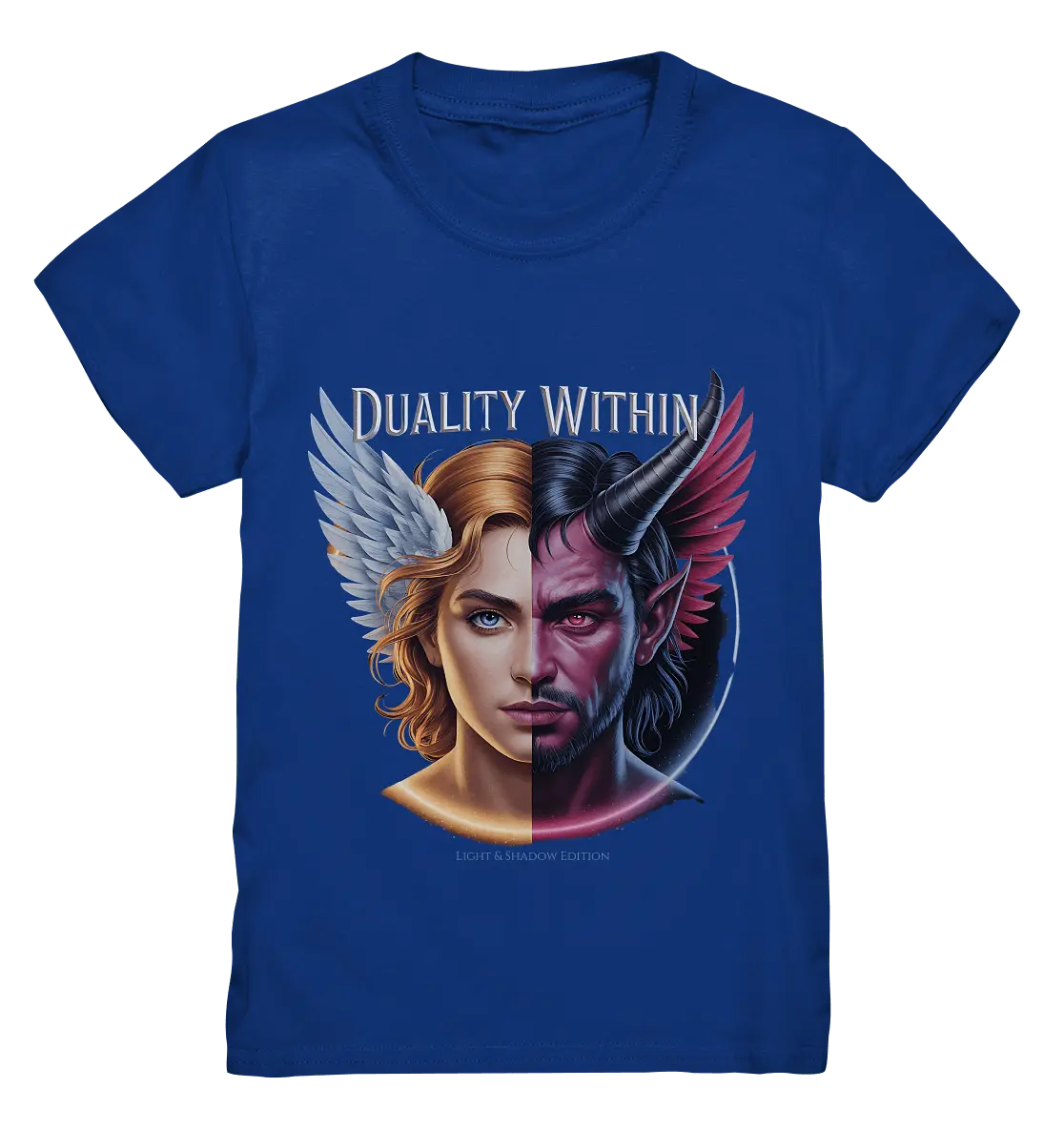 Dualität in uns – Engel & Dämon im Gleichgewicht ???????? - Kids Premium Shirt - Bright Lights Arts