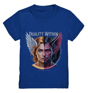 Dualität in uns – Engel & Dämon im Gleichgewicht ???????? - Kids Premium Shirt - Bright Lights Arts
