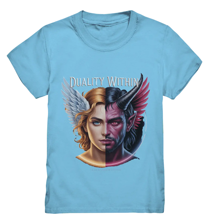 Dualität in uns – Engel & Dämon im Gleichgewicht ???????? - Kids Premium Shirt - Bright Lights Arts