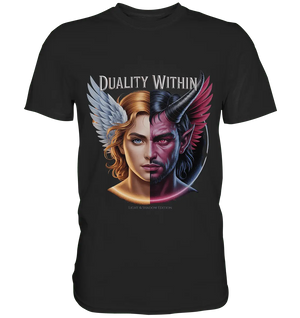 Dualität in uns – Engel & Dämon im Gleichgewicht ???????? - Premium Shirt - Bright Lights Arts