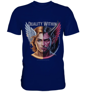 Dualität in uns – Engel & Dämon im Gleichgewicht ???????? - Premium Shirt - Bright Lights Arts