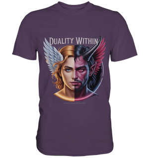 Dualität in uns – Engel & Dämon im Gleichgewicht ???????? - Premium Shirt - Bright Lights Arts