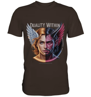 Dualität in uns – Engel & Dämon im Gleichgewicht ???????? - Premium Shirt - Bright Lights Arts