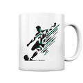 Dynamic Soccer Kick – Modernes Fußball-Design voller Energie - Tasse glossy Bright Lights Arts