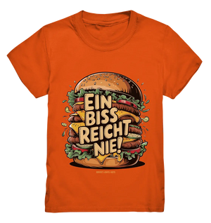Ein Biss reicht nie – Der ultimative Burger - Kids Premium Shirt Bright Lights Arts