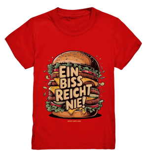 Ein Biss reicht nie – Der ultimative Burger - Kids Premium Shirt Bright Lights Arts