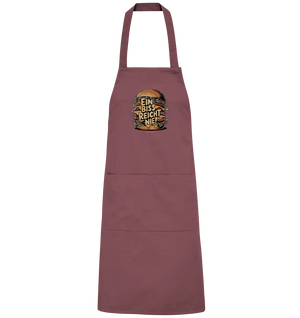 Ein Biss reicht nie – Der ultimative Burger - Organic Grillschürze Bright Lights Arts