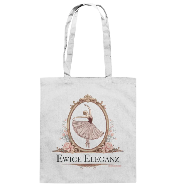 Elise Ballett – Eleganz im Vintage-Stil - Baumwolltasche Bright Lights Arts