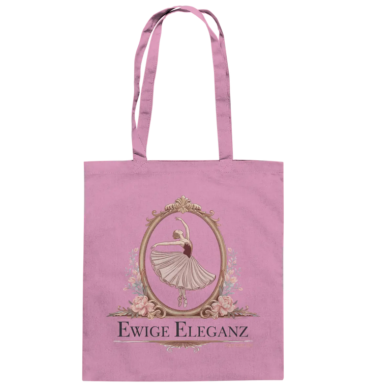 Elise Ballett – Eleganz im Vintage-Stil - Baumwolltasche Bright Lights Arts
