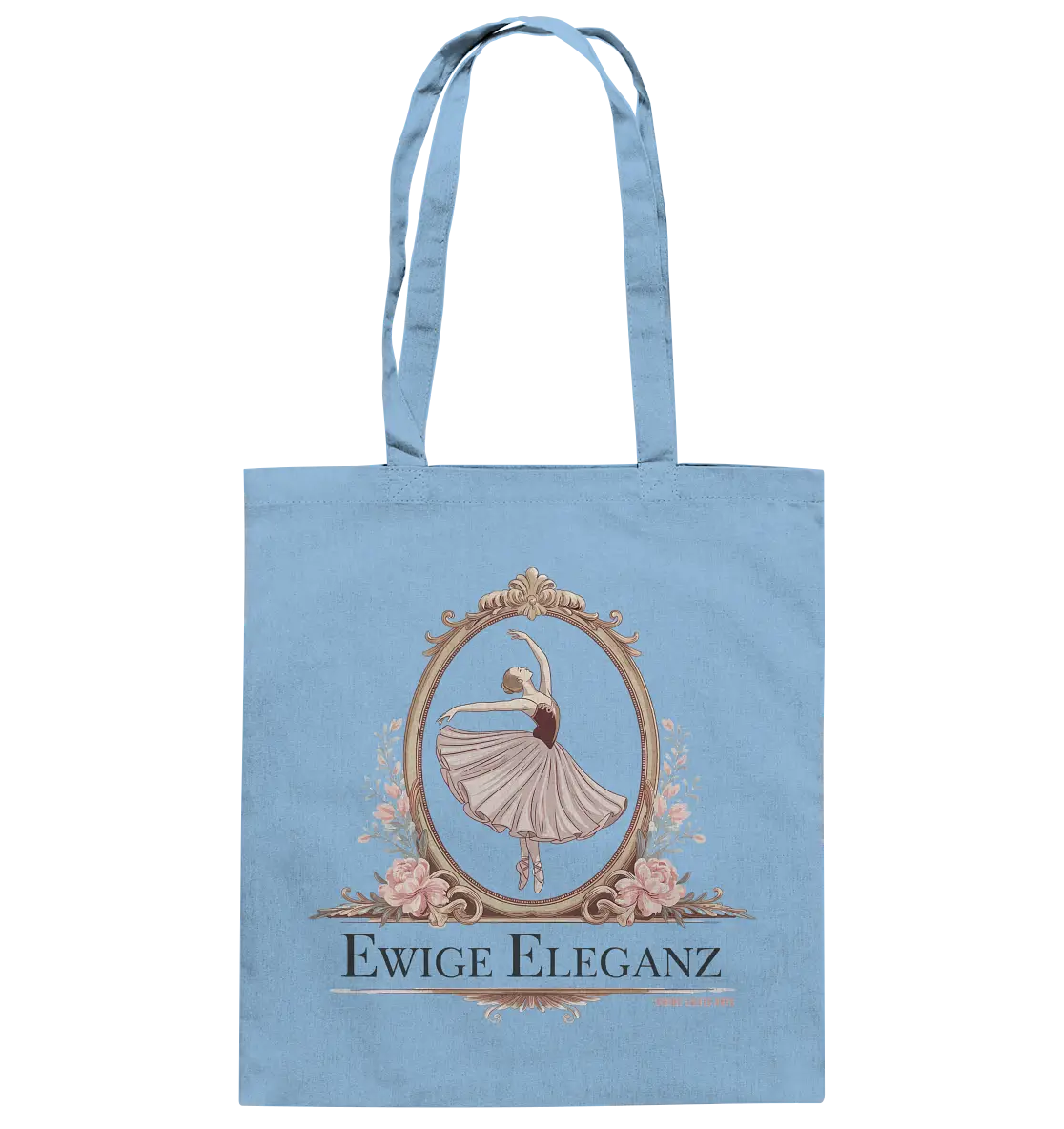 Elise Ballett – Eleganz im Vintage-Stil - Baumwolltasche Bright Lights Arts