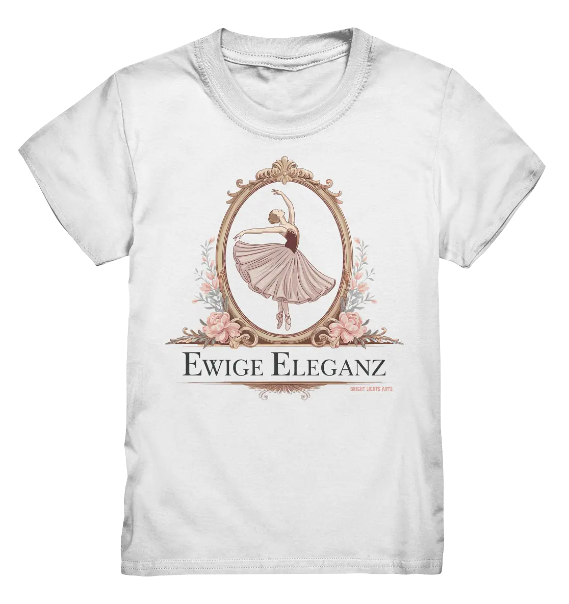 Elise Ballett – Eleganz im Vintage-Stil - Kids Premium Shirt Bright Lights Arts