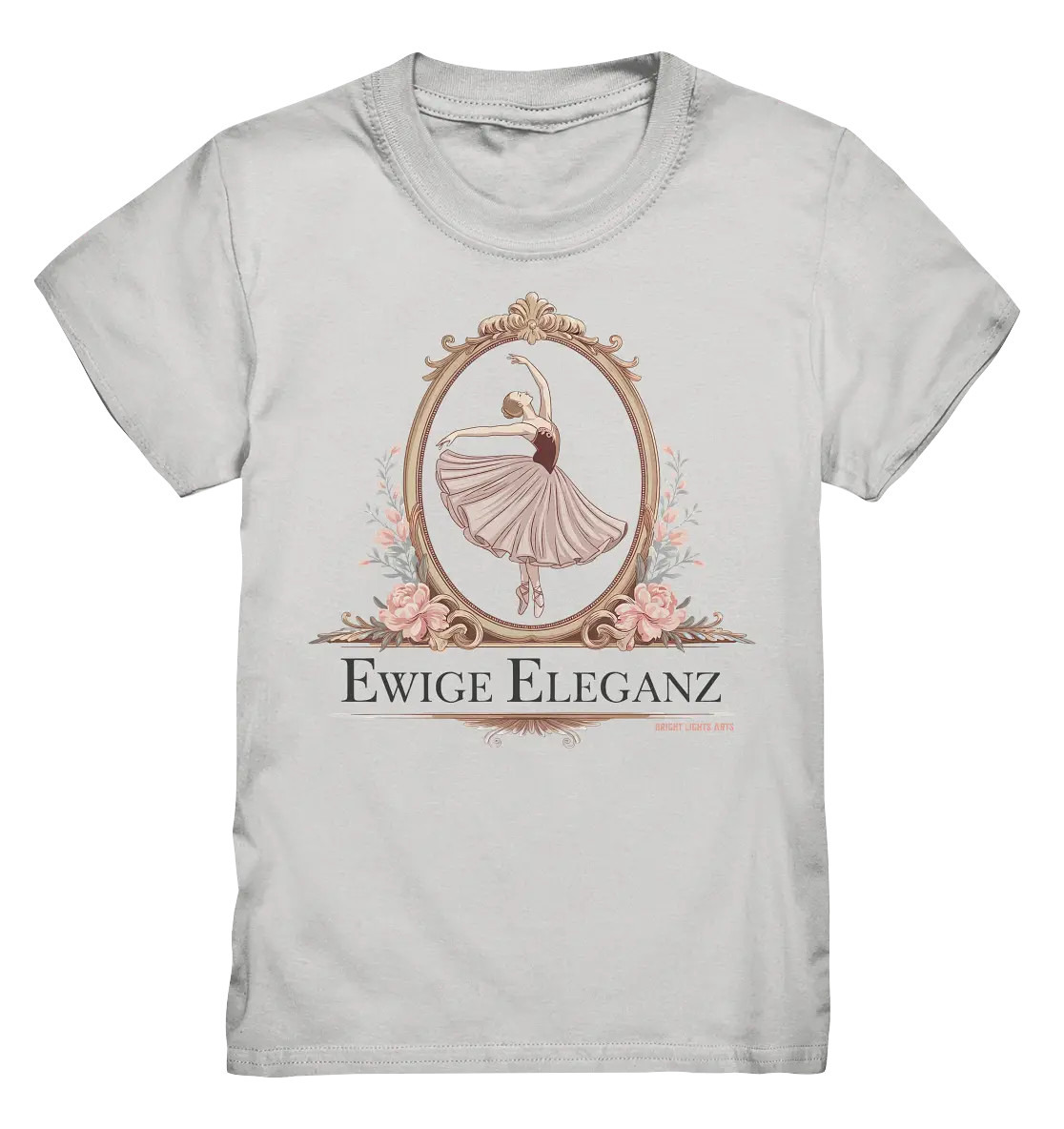 Elise Ballett – Eleganz im Vintage-Stil - Kids Premium Shirt Bright Lights Arts