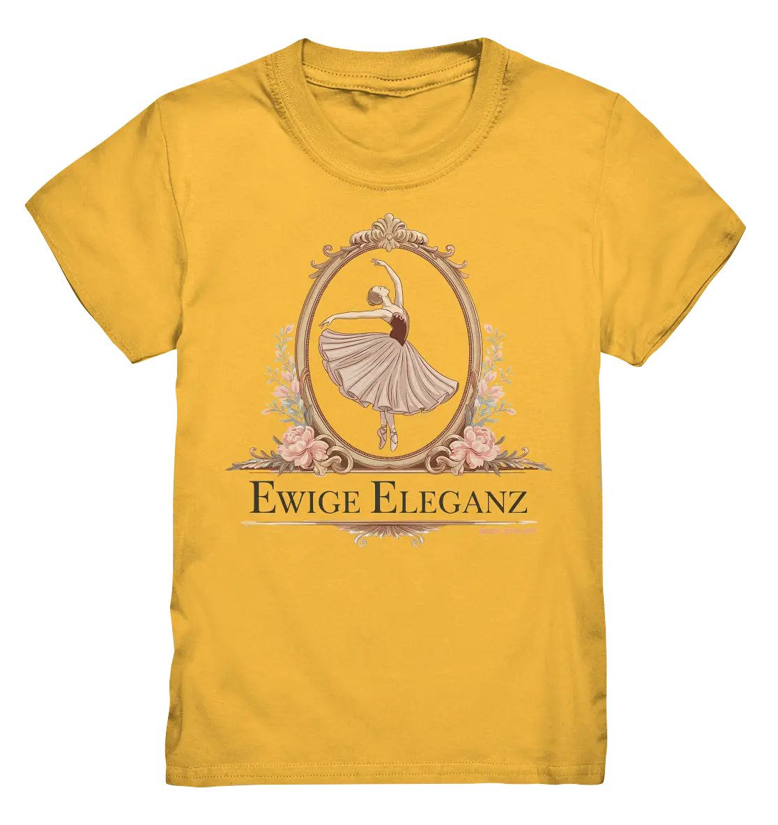 Elise Ballett – Eleganz im Vintage-Stil - Kids Premium Shirt Bright Lights Arts