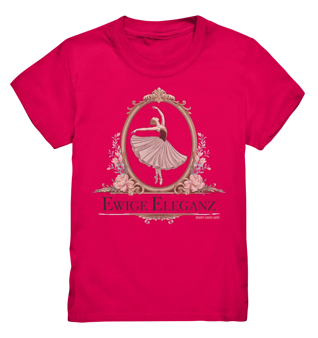 Elise Ballett – Eleganz im Vintage-Stil - Kids Premium Shirt Bright Lights Arts