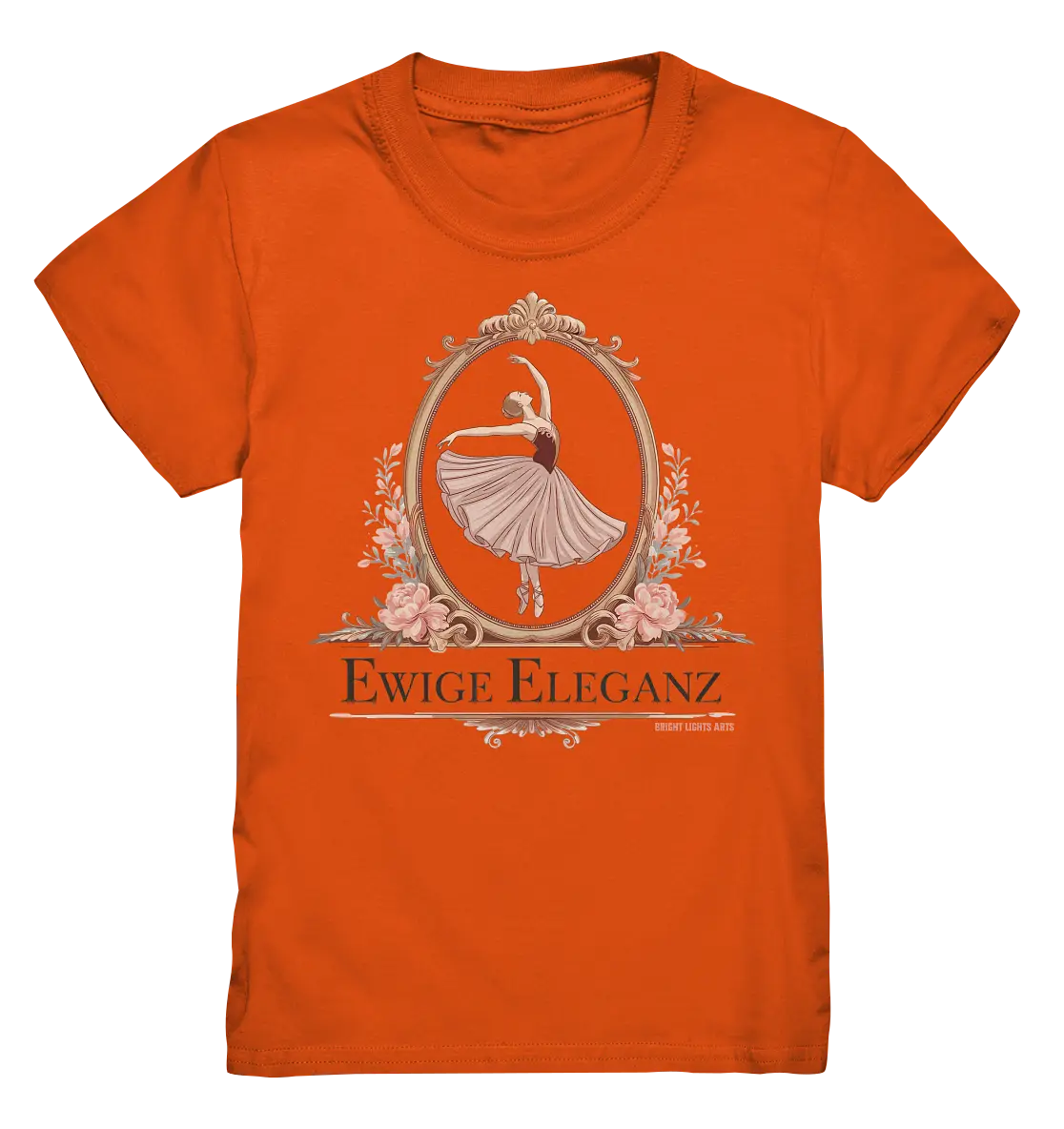 Elise Ballett – Eleganz im Vintage-Stil - Kids Premium Shirt Bright Lights Arts