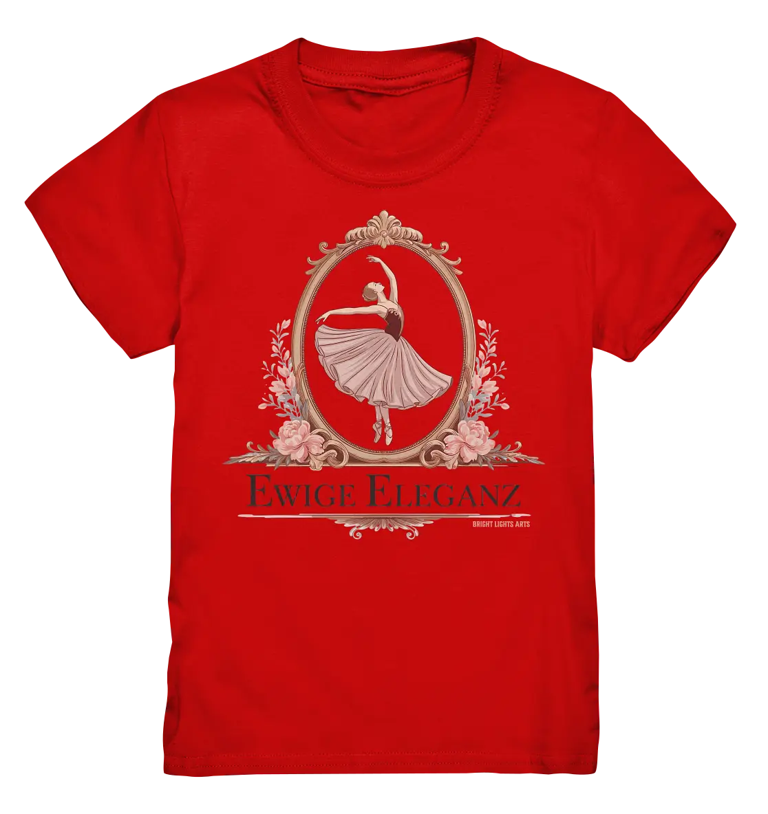 Elise Ballett – Eleganz im Vintage-Stil - Kids Premium Shirt Bright Lights Arts