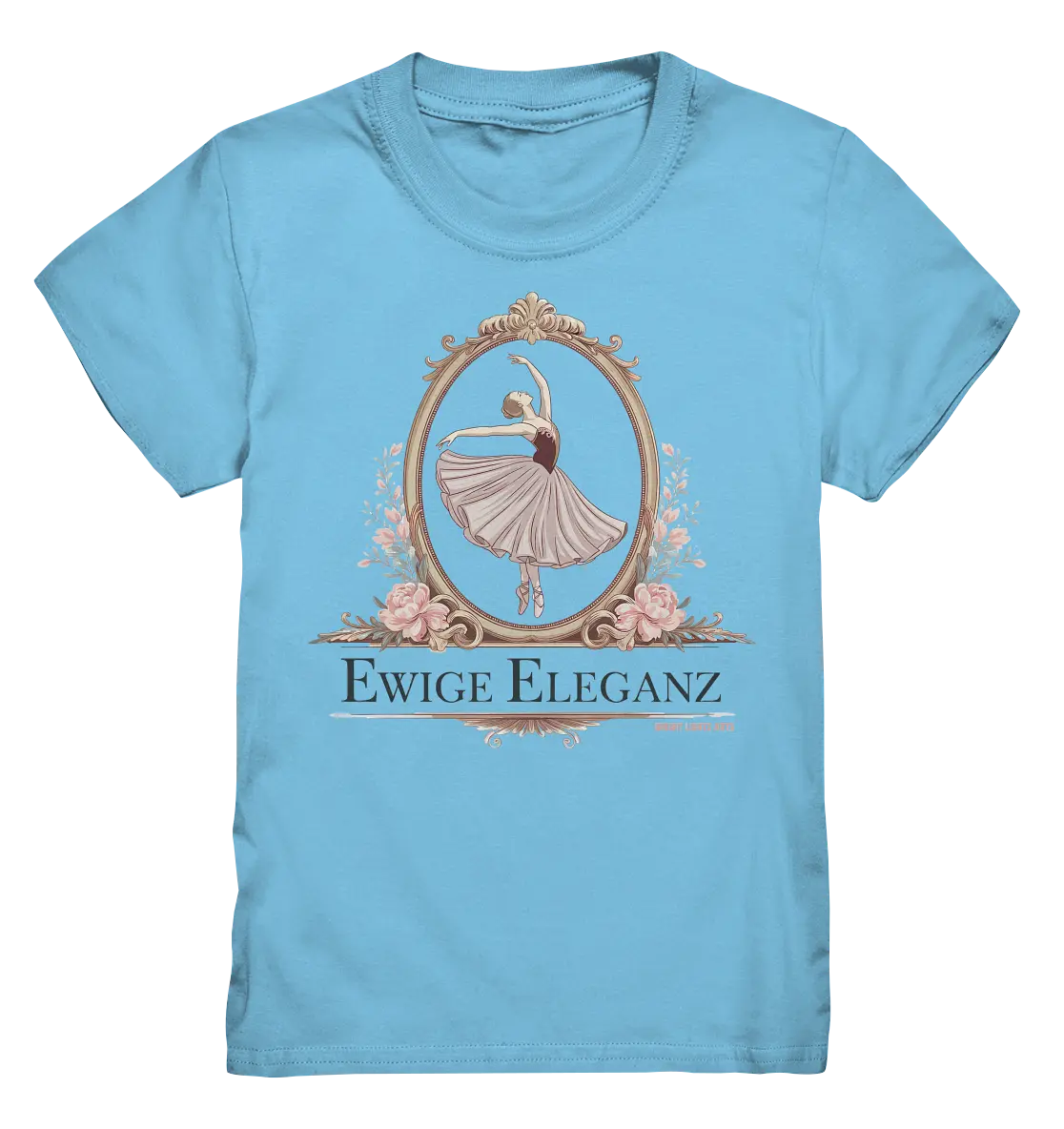 Elise Ballett – Eleganz im Vintage-Stil - Kids Premium Shirt Bright Lights Arts