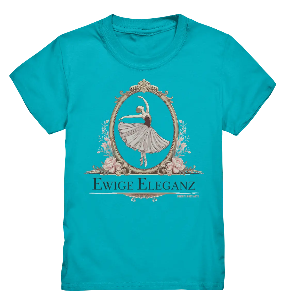 Elise Ballett – Eleganz im Vintage-Stil - Kids Premium Shirt Bright Lights Arts
