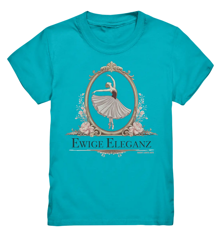 Elise Ballett – Eleganz im Vintage-Stil - Kids Premium Shirt Bright Lights Arts