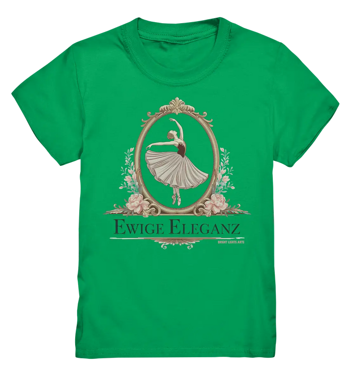 Elise Ballett – Eleganz im Vintage-Stil - Kids Premium Shirt Bright Lights Arts