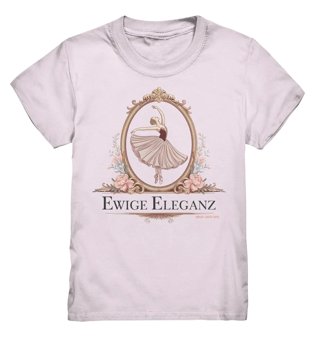 Elise Ballett – Eleganz im Vintage-Stil - Kids Premium Shirt Bright Lights Arts