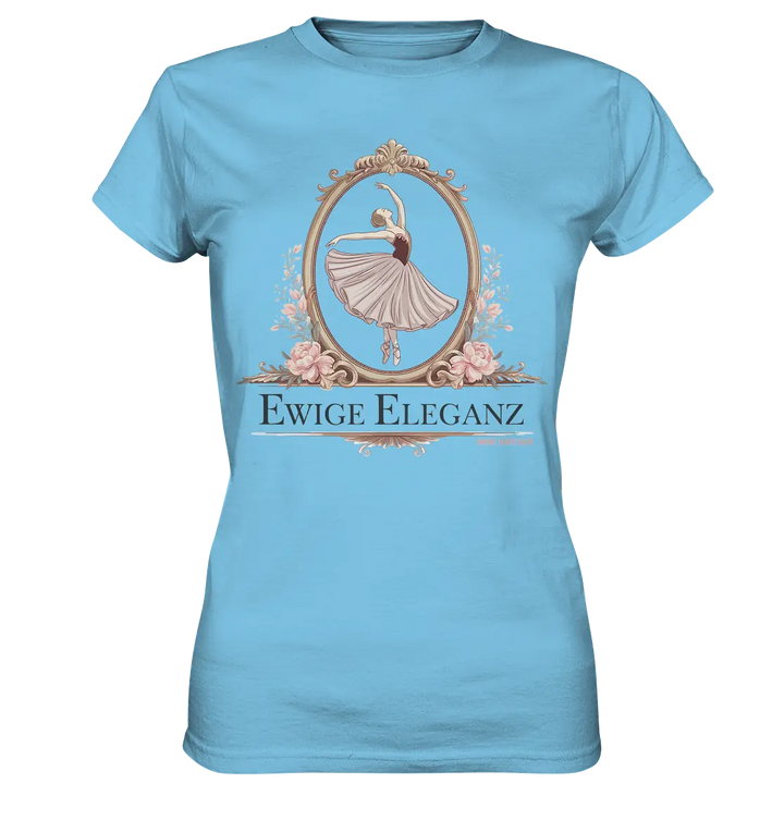 Elise Ballett – Eleganz im Vintage-Stil - Ladies Premium Shirt Bright Lights Arts