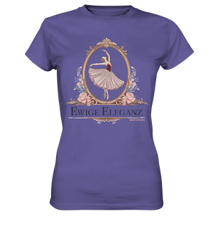 Elise Ballett – Eleganz im Vintage-Stil - Ladies Premium Shirt Bright Lights Arts