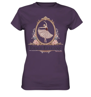 Elise Ballett – Eleganz im Vintage-Stil - Ladies Premium Shirt Bright Lights Arts