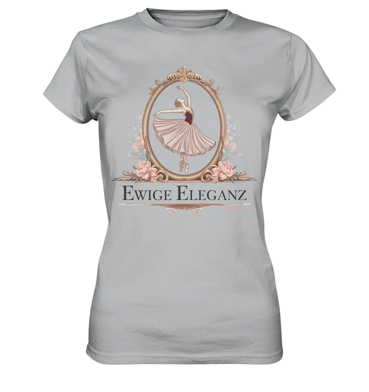Elise Ballett – Eleganz im Vintage-Stil - Ladies Premium Shirt Bright Lights Arts