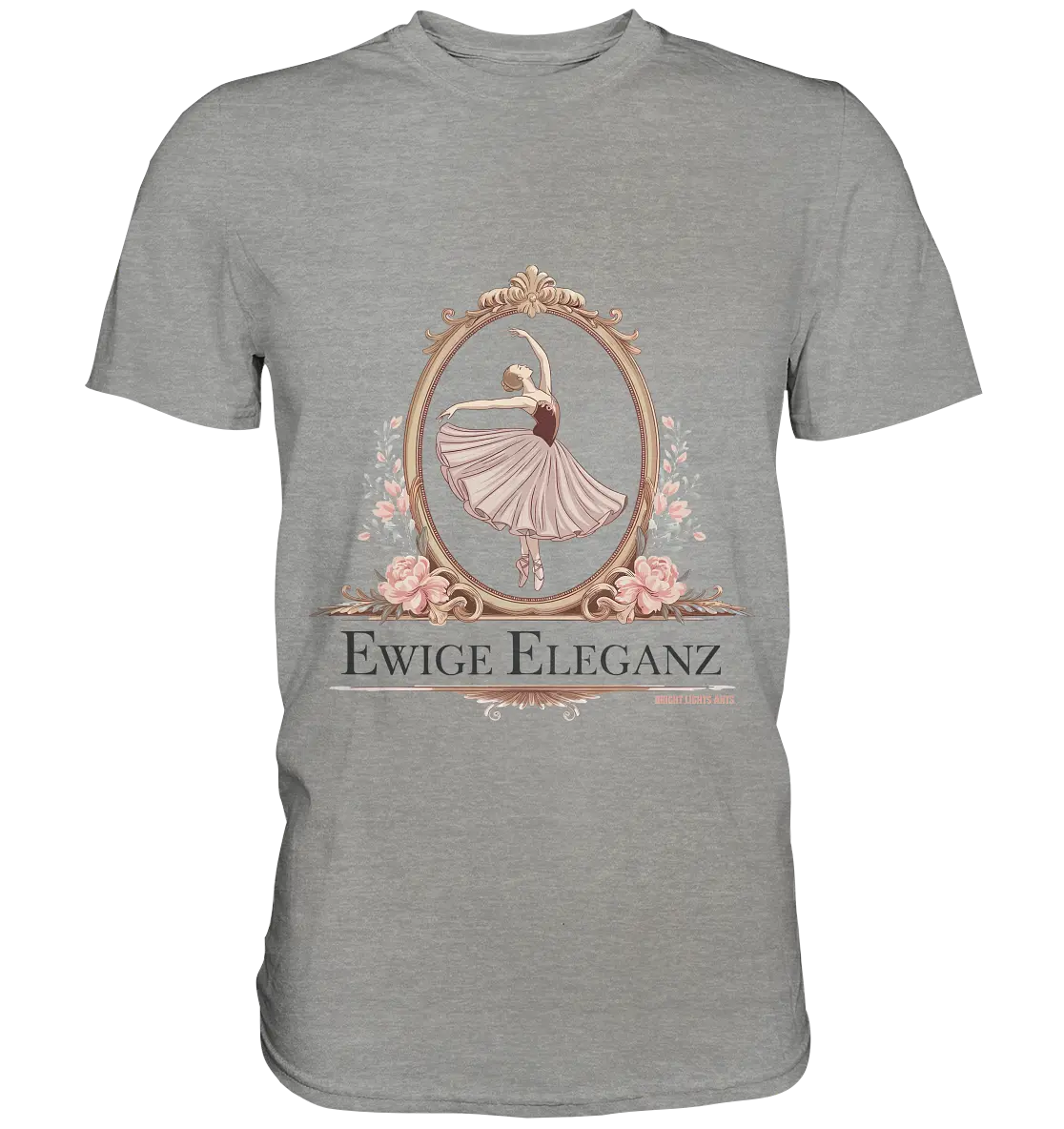 Elise Ballett – Eleganz im Vintage-Stil - Premium Shirt Bright Lights Arts