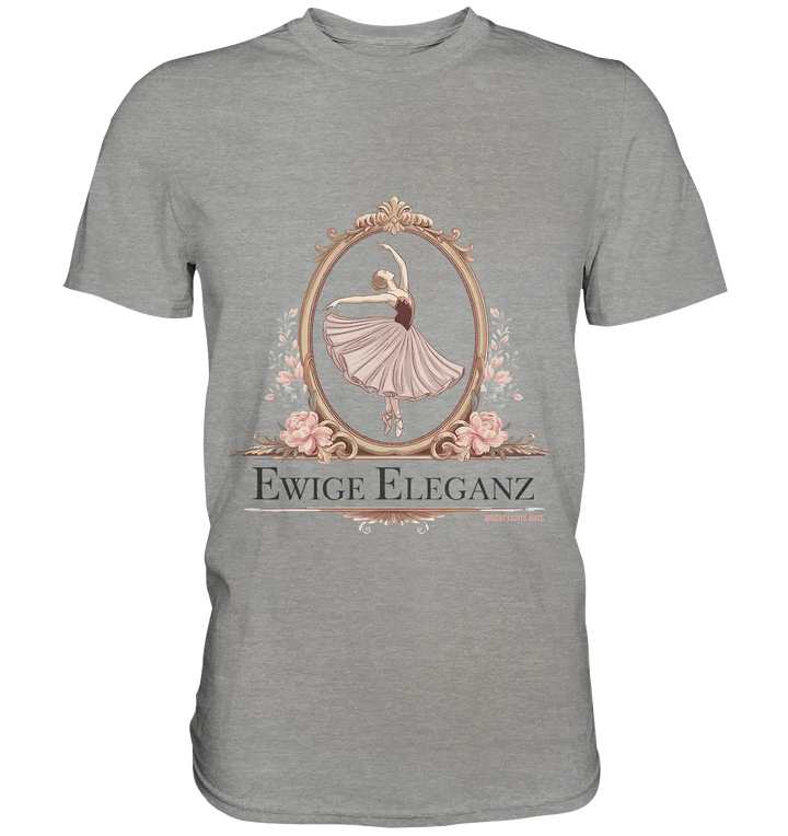 Elise Ballett – Eleganz im Vintage-Stil - Premium Shirt Bright Lights Arts