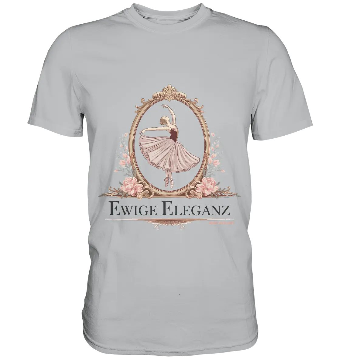 Elise Ballett – Eleganz im Vintage-Stil - Premium Shirt Bright Lights Arts