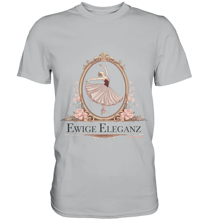 Elise Ballett – Eleganz im Vintage-Stil - Premium Shirt Bright Lights Arts