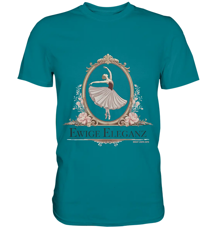 Elise Ballett – Eleganz im Vintage-Stil - Premium Shirt Bright Lights Arts