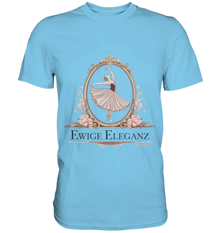 Elise Ballett – Eleganz im Vintage-Stil - Premium Shirt Bright Lights Arts