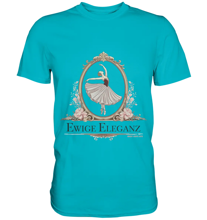 Elise Ballett – Eleganz im Vintage-Stil - Premium Shirt Bright Lights Arts