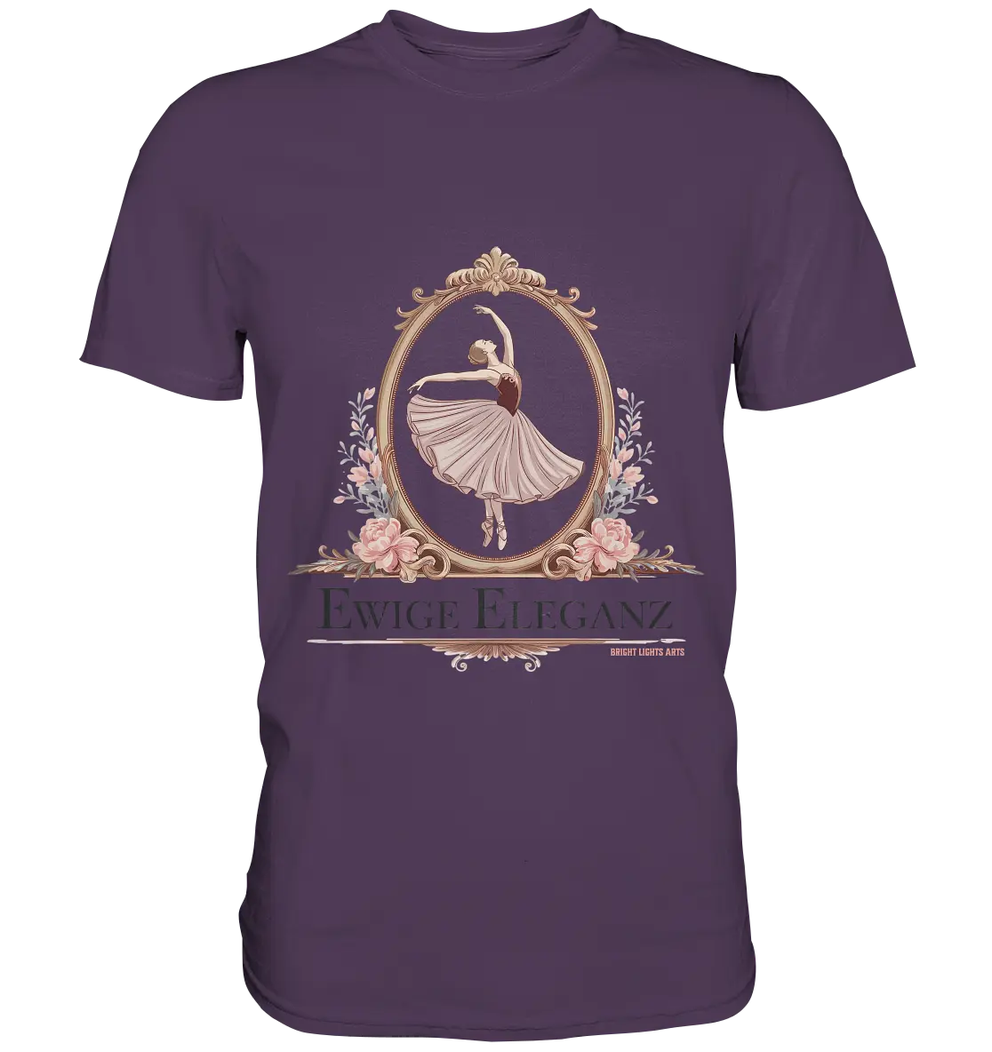 Elise Ballett – Eleganz im Vintage-Stil - Premium Shirt Bright Lights Arts