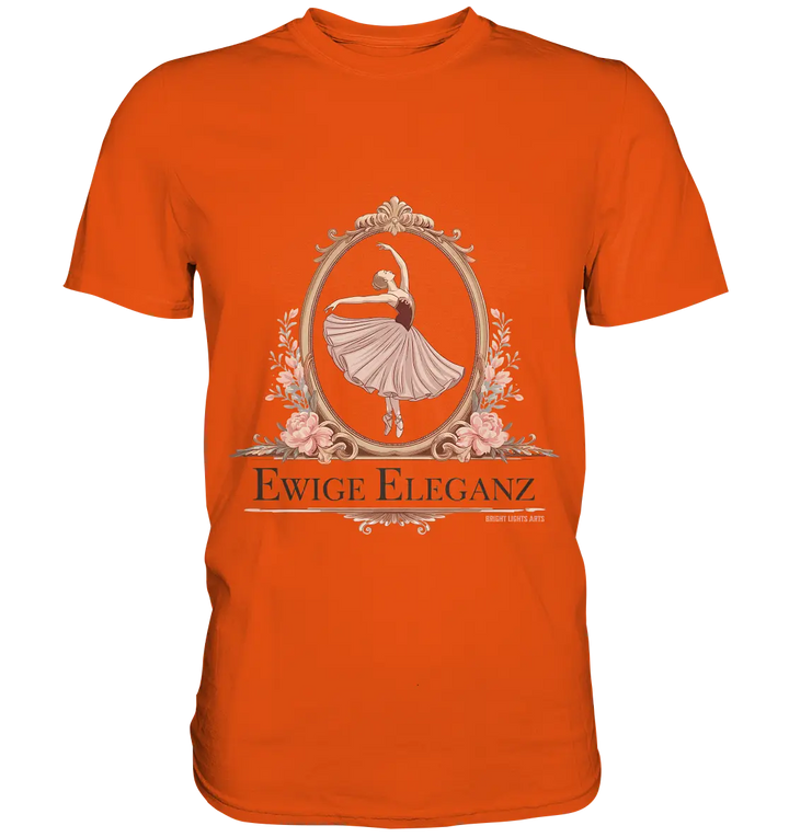 Elise Ballett – Eleganz im Vintage-Stil - Premium Shirt Bright Lights Arts