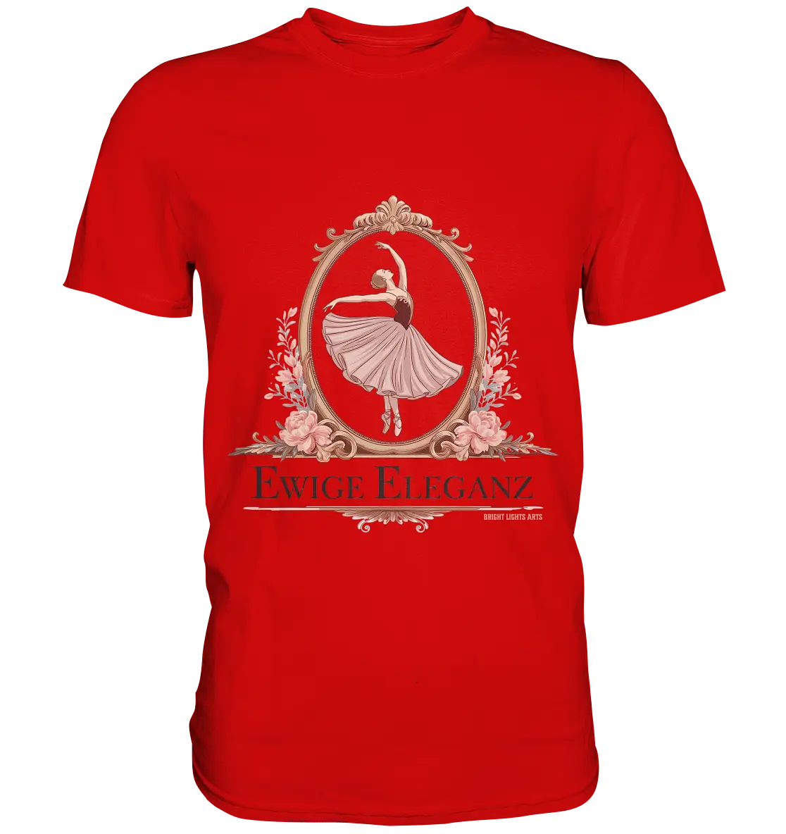Elise Ballett – Eleganz im Vintage-Stil - Premium Shirt Bright Lights Arts