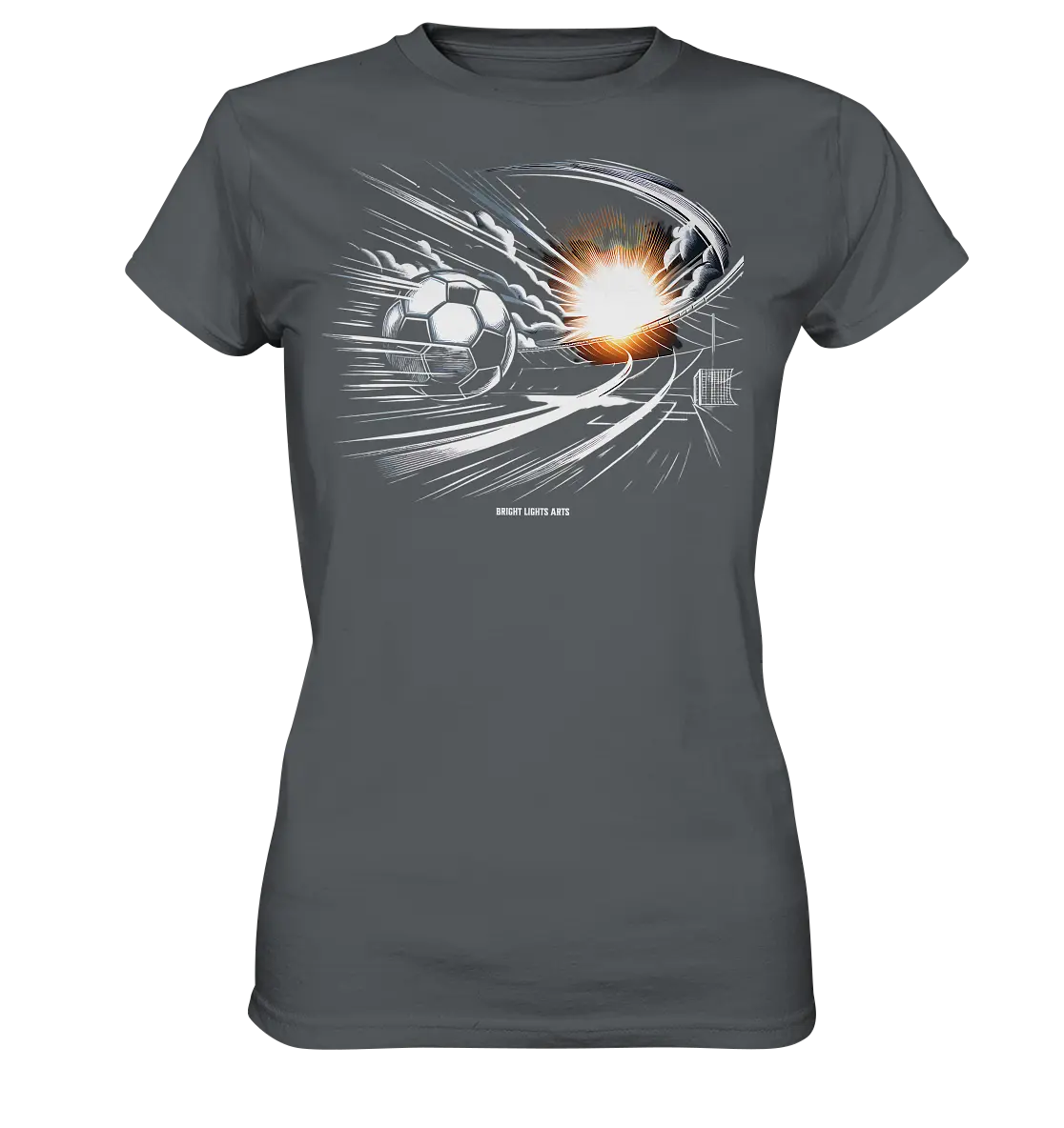 Energie-Fußball – Explosion der Dynamik - Ladies Premium Shirt Bright Lights Arts