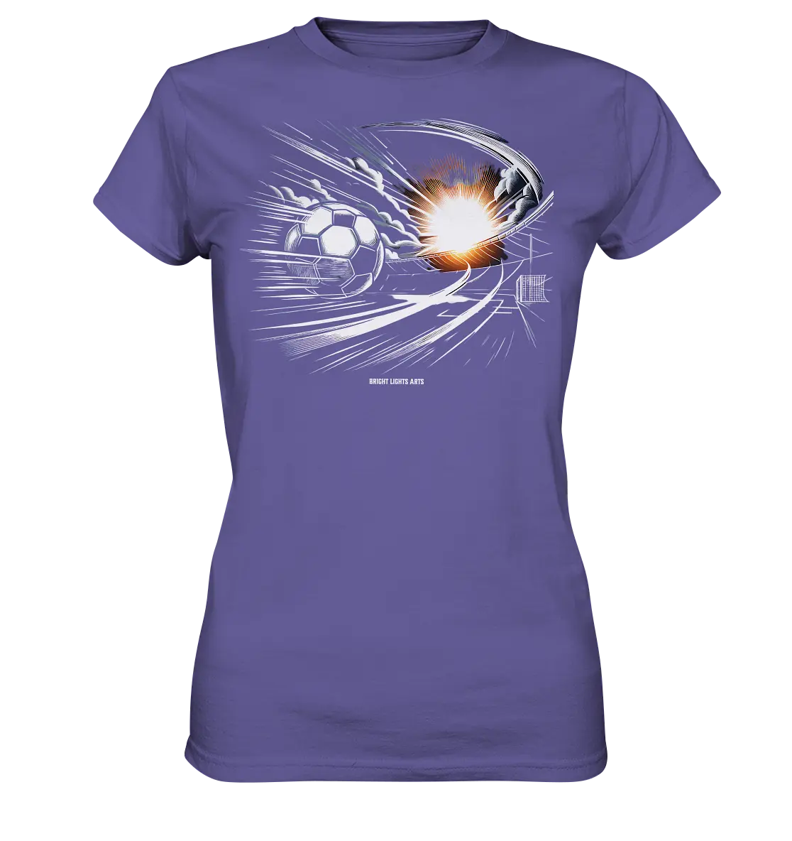Energie-Fußball – Explosion der Dynamik - Ladies Premium Shirt Bright Lights Arts