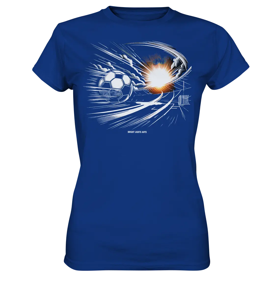 Energie-Fußball – Explosion der Dynamik - Ladies Premium Shirt Bright Lights Arts