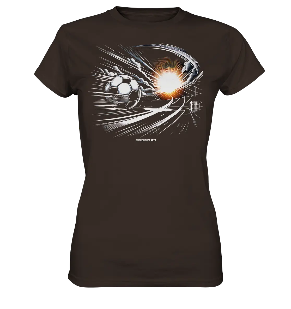 Energie-Fußball – Explosion der Dynamik - Ladies Premium Shirt Bright Lights Arts