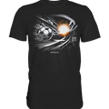 Energie-Fußball – Explosion der Dynamik - Premium Shirt Bright Lights Arts