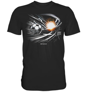 Energie-Fußball – Explosion der Dynamik - Premium Shirt Bright Lights Arts
