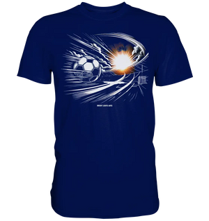 Energie-Fußball – Explosion der Dynamik - Premium Shirt Bright Lights Arts